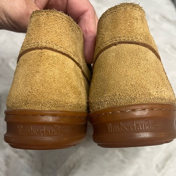TIMBERLAND WOMEN Tan Street Suede Leather 3-Eye Ankle Shoe Women’s 10 Unisex 8 - Picture 4 of 9